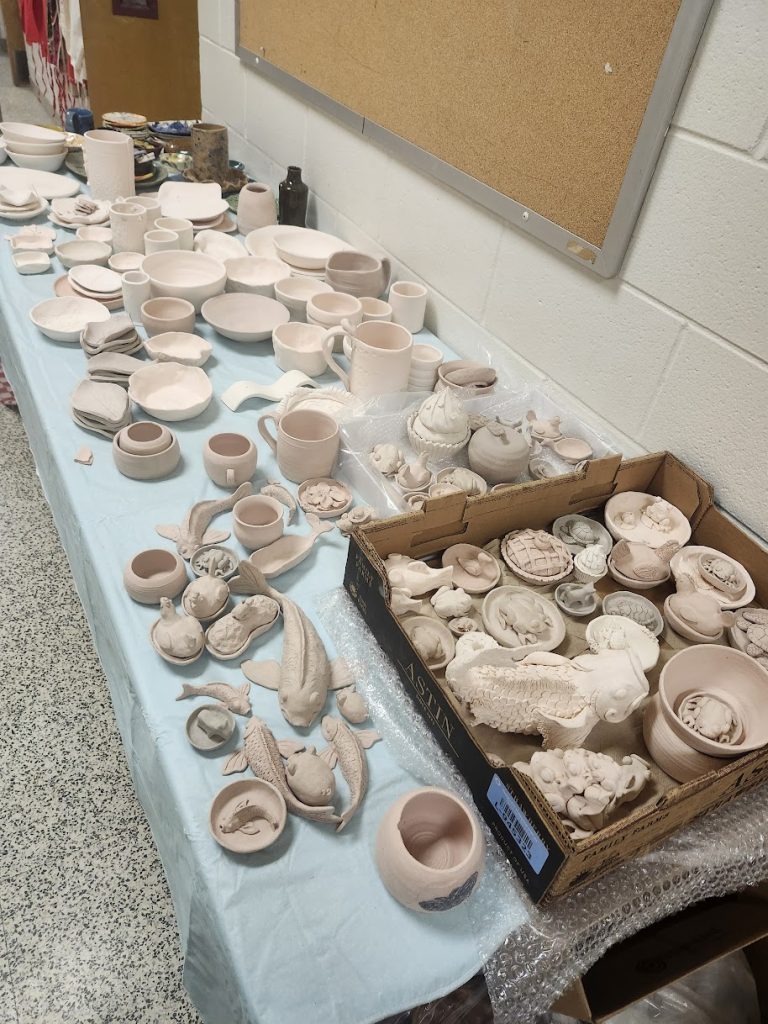 A sample of pottery.