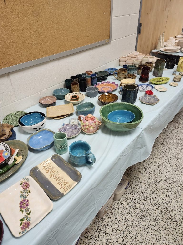 A sample of pottery.