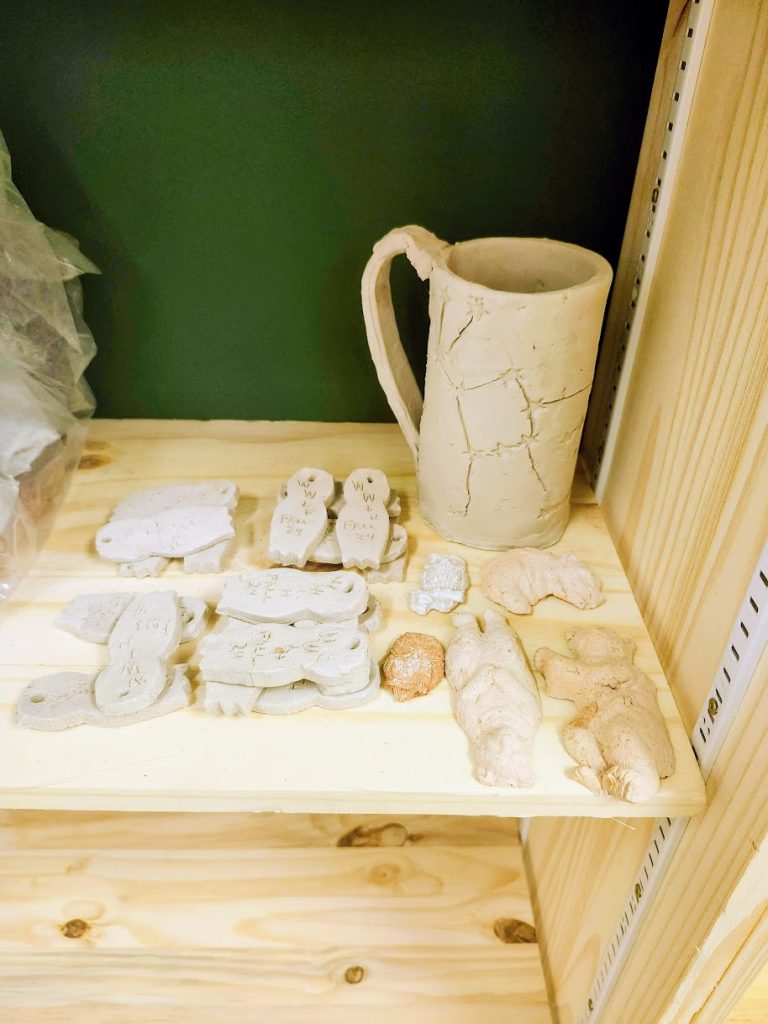 A sample of pottery.