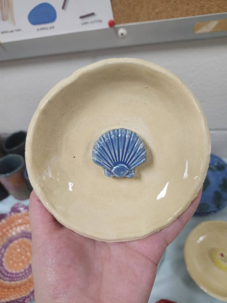 A sample of pottery.